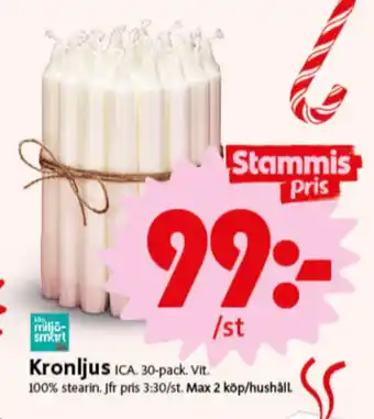 ICA Nära Ica kronljus erbjuda