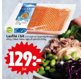 ICA Nära Ica gott liv laxfilé erbjuda