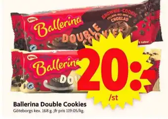 ICA Supermarket Ballerina kaffekex erbjuda