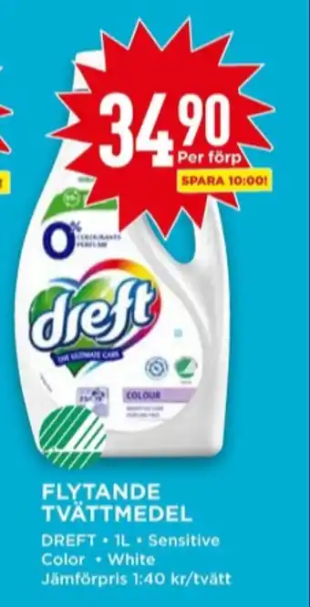 Dreft tvättmedel flytande