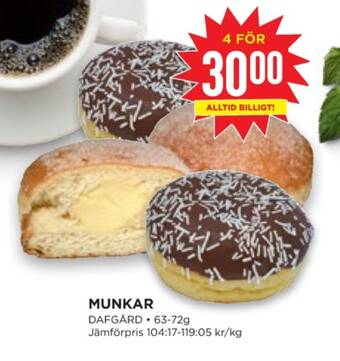 Willys Hemma Dafgårds butiksbakat kaffebröd erbjuda