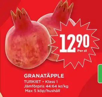 Willys Hemma Garant granatäpplen erbjuda