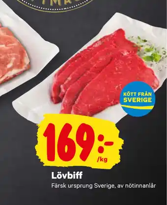 City Gross Lövbiff erbjuda