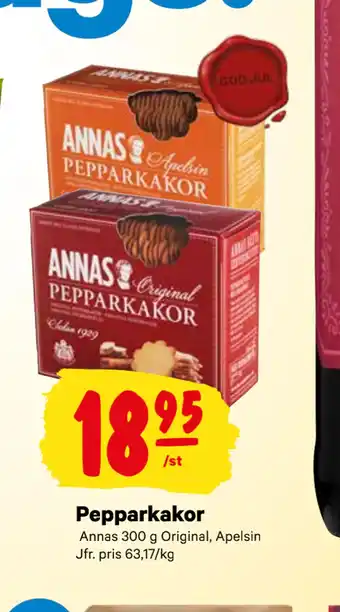 City Gross Pepparkakor erbjuda