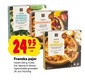 City Gross Franska pajer erbjuda