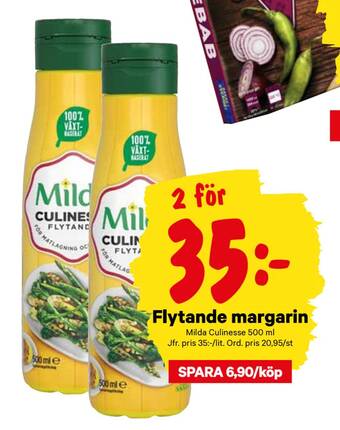 City Gross Flytande margarin erbjuda