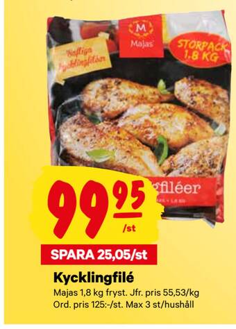 City Gross Kycklingfilé erbjuda