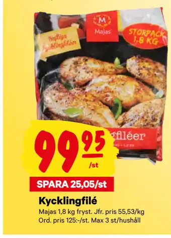 City Gross Kycklingfilé erbjuda