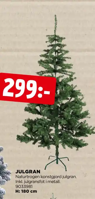 Jem&Fix Julgran erbjuda