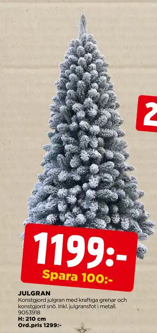 Jem&Fix Julgran erbjuda