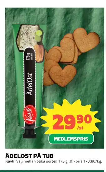 Coop Ädelost på tub erbjuda