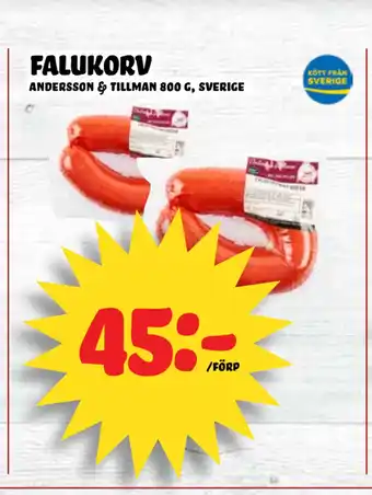 Nelins Falukorv erbjuda