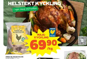 Stora Coop Färsk hel majskyckling erbjuda