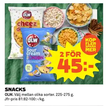 Coop Snacks erbjuda