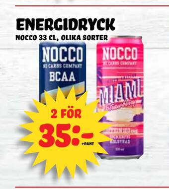 Nelins Energidryck erbjuda