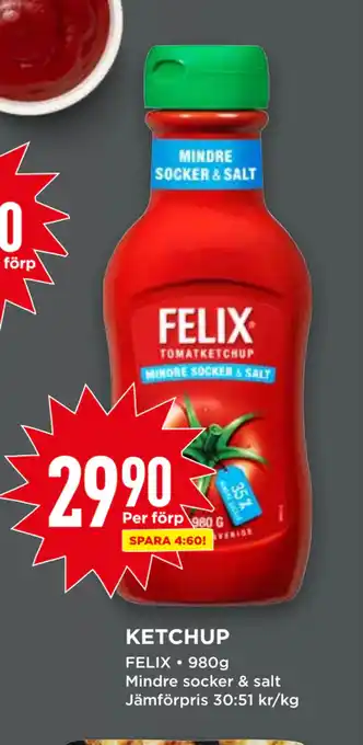 Willys Ketchup erbjuda