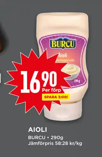 Willys Aioli erbjuda
