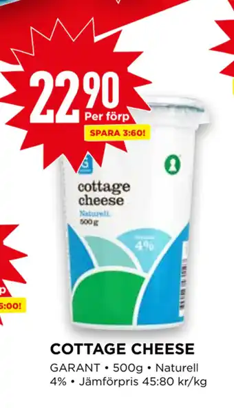 Willys Cottage cheese erbjuda