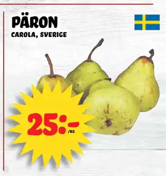 Nelins Päron erbjuda