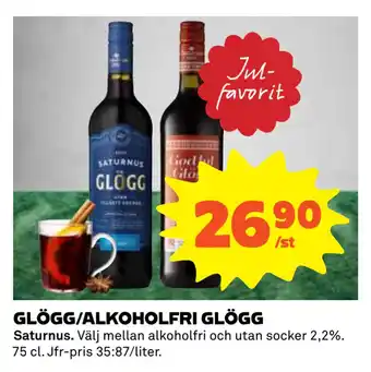 Glögg/alkoholfri glögg