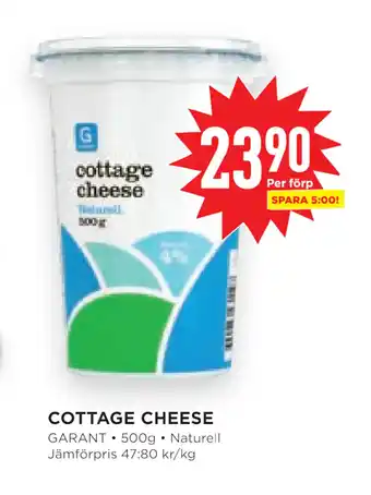 Willys Hemma Cottage cheese erbjuda