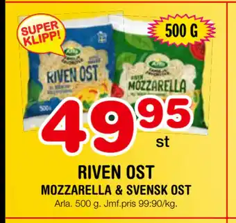 Nya Pulsen Mozzarella & svensk ost erbjuda
