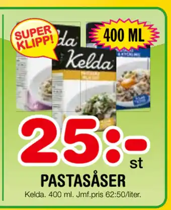 Nya Pulsen Pastasåser erbjuda