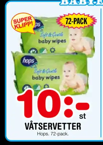 Nya Pulsen Våtservetter erbjuda