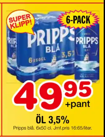 Nya Pulsen Öl 3,5% erbjuda