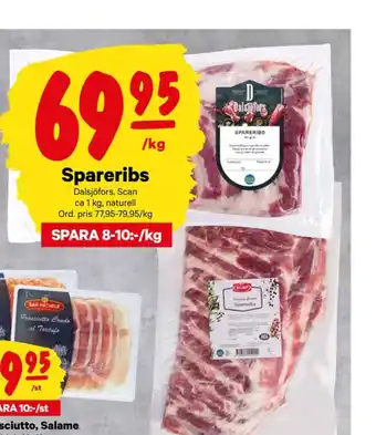 City Gross Dalsjöfors spareribs erbjuda
