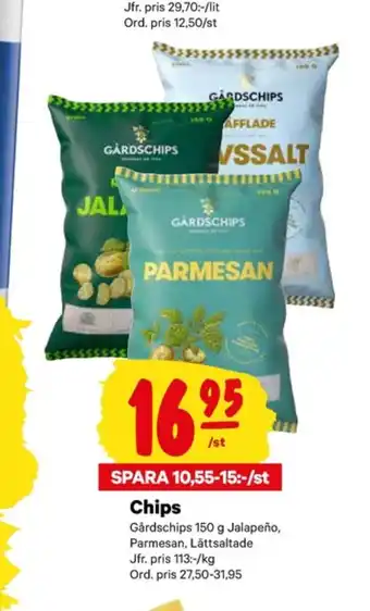 City Gross Gårdschips erbjuda