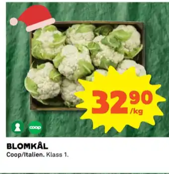 Coop Coop blomkål erbjuda
