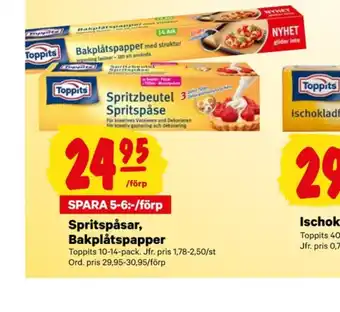 City Gross Toppits spritspåse erbjuda