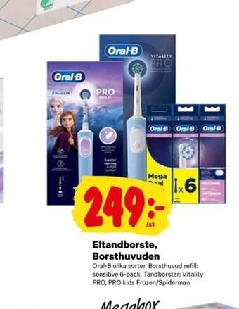 City Gross Braun oral-b eltandborste erbjuda
