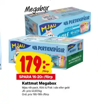 City Gross Mjau kattmat erbjuda