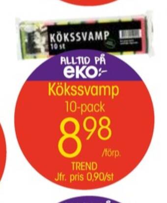 EKO Trend kökssvamp erbjuda