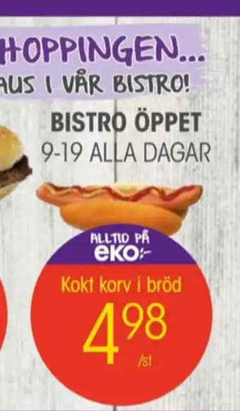EKO Eko restaurang erbjuda