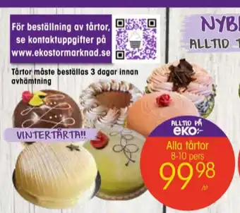 EKO Eko butiksbakat kaffebröd erbjuda