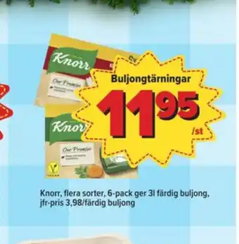 Östenssons Knorr buljongtärningar erbjuda
