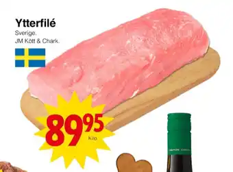 Matöppet Jm chark fläskytterfilé erbjuda