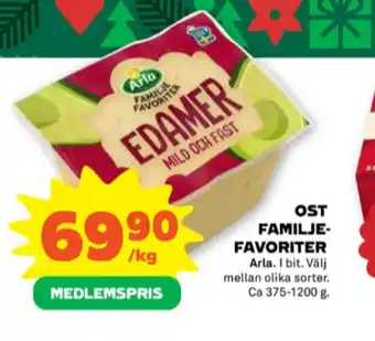 Stora Coop Arla edamer erbjuda