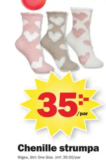 Pekås Wiges strumpor erbjuda