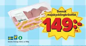 Östenssons Garant kycklingbröstfilé erbjuda
