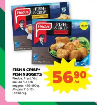 Stora Coop Fish & crisp fiskpinnar erbjuda