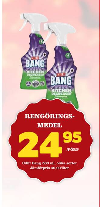 Din Mat Rengöringsmedel erbjuda