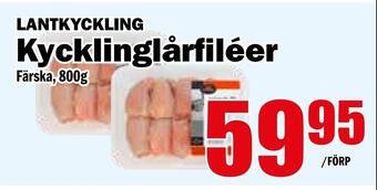 Matdax Kycklinglårfiléer erbjuda