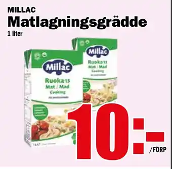 Matdax Matlagningsgrädde erbjuda