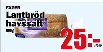 Matdax Lantbröd havssalt erbjuda
