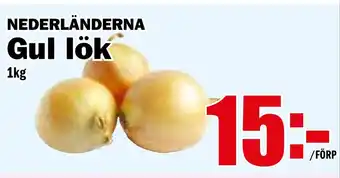 Matdax Gul lök erbjuda
