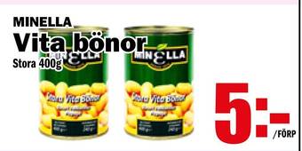 Matdax Vita bönor erbjuda